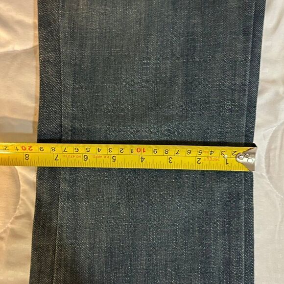 Frankie B Jeans Size 6 Inseam 32 Inches Japanese Patchwork Bootcut Y2K - Picture 8 of 13